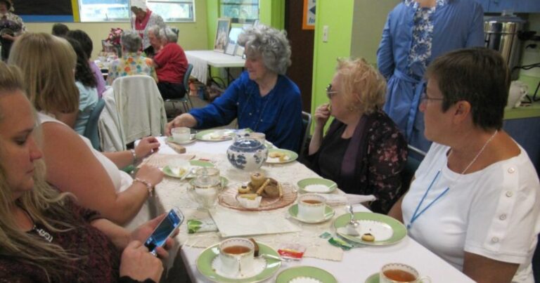 18th Century Woman Tea