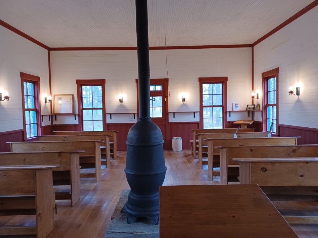 Clark Schoolhouse indoor