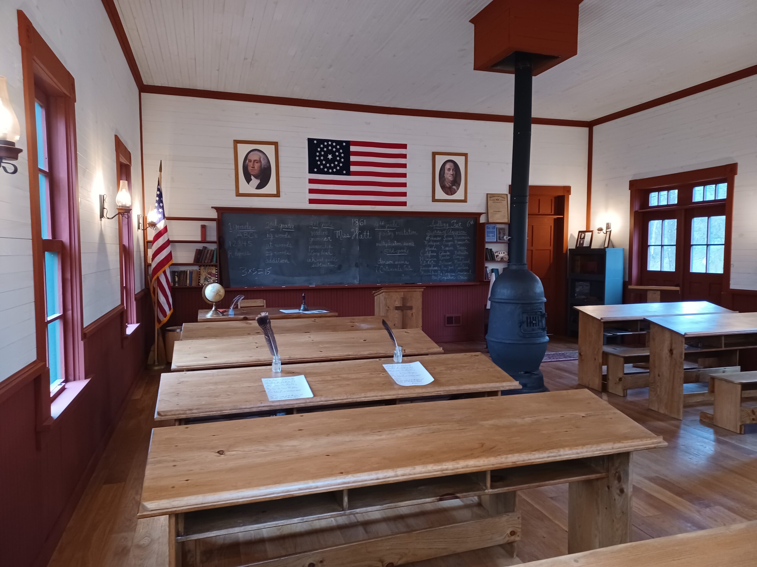 Clark Schoolhouse indoor
