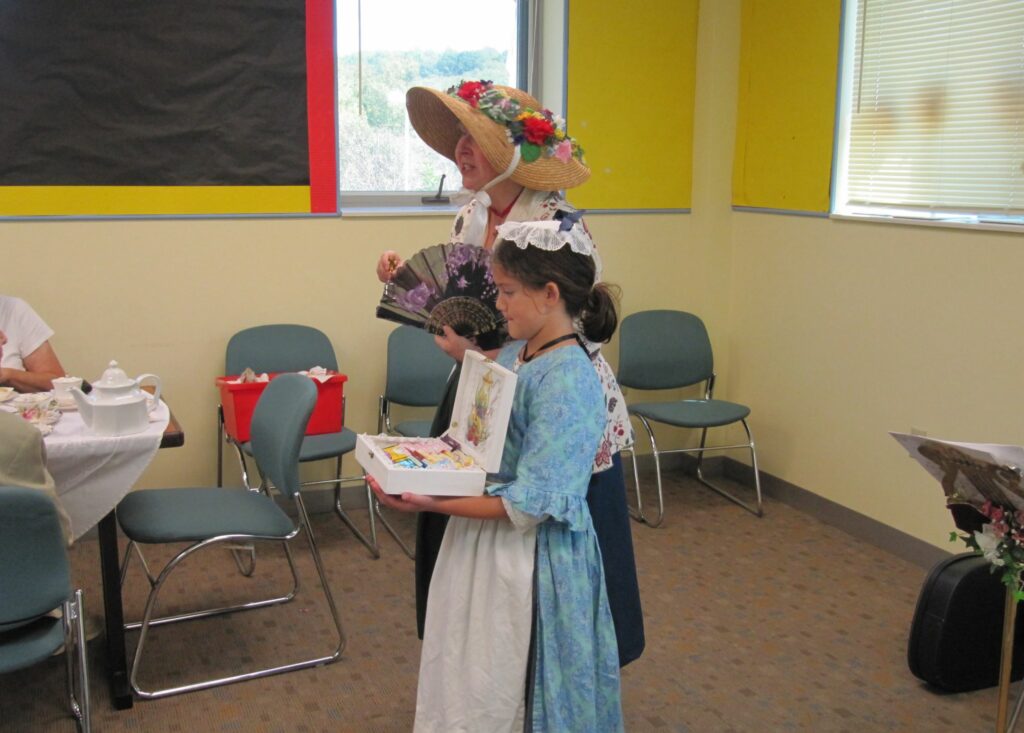 18th Century Woman Tea