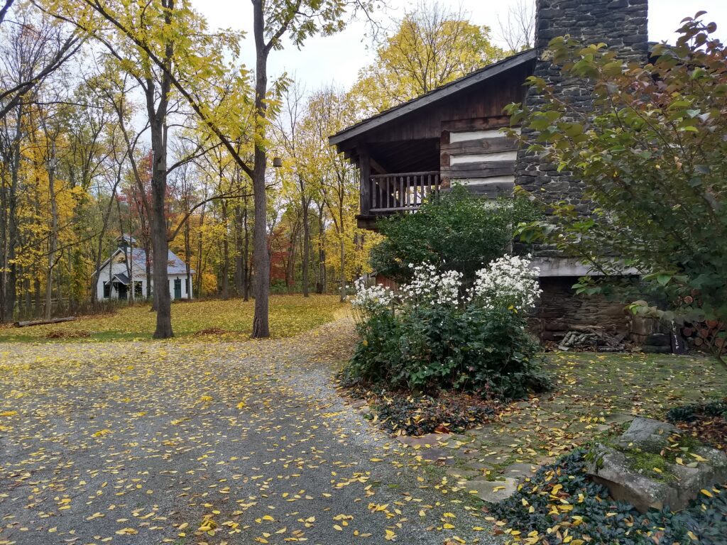 Clark Schoolhouse in the Fall